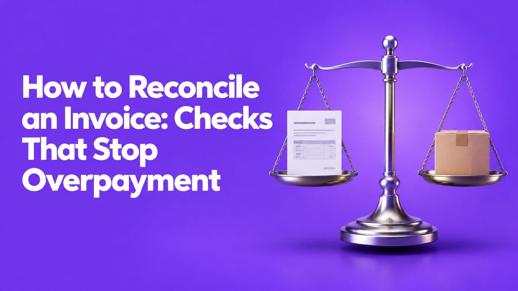 How to Reconcile an Invoice: Checks That Stop Overpayment cover image